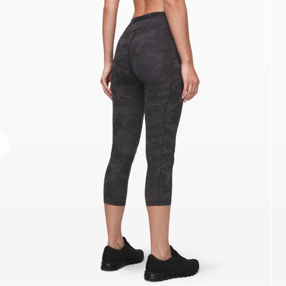 lululemon athletica Black Camo Leggings